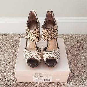 BCBG Leopard Shoes